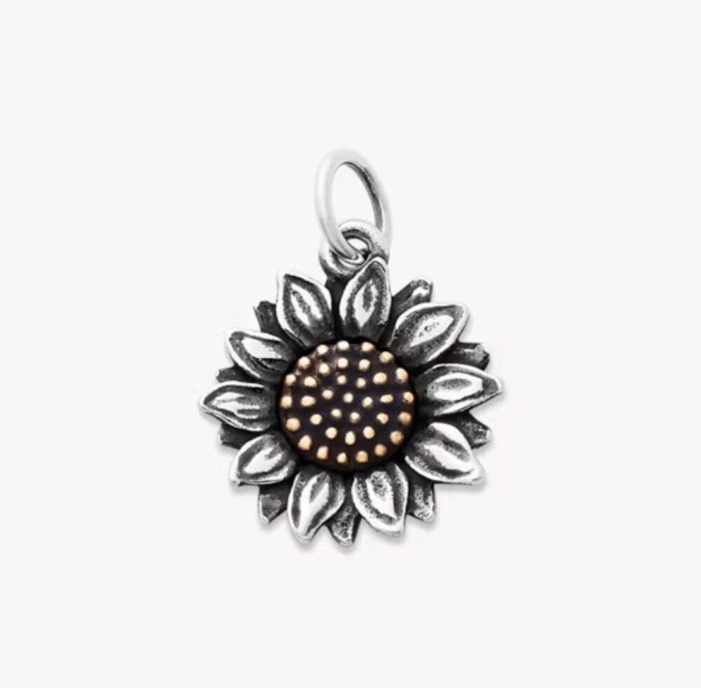 NWT James Avery Wild Sunflower Charm